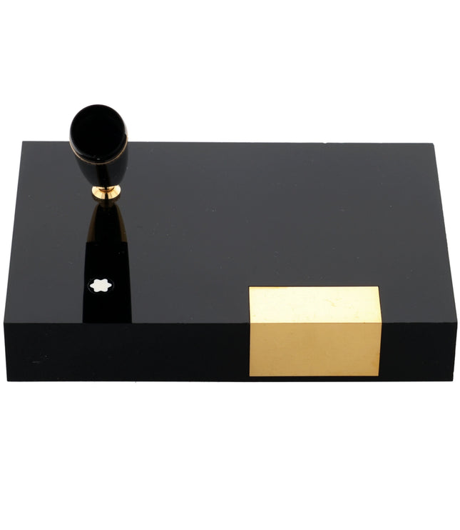Montblanc Meisterstück Desk Accessoires Pen Stand Füller No.146 LeGrand Gold Coated