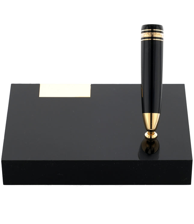 Montblanc Meisterstück Desk Accessoires Pen Stand Füller No.146 LeGrand Gold Coated