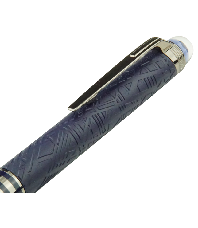 Montblanc Starwalker Spaceblue Resin Line Kugelschreiber