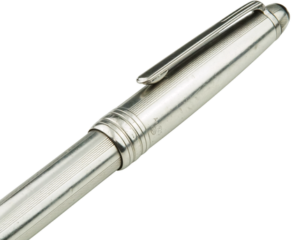 Montblanc Meisterstück Solitaire Pure Silver Kugelschreiber No.164 Classique - meisterstück-shop.de