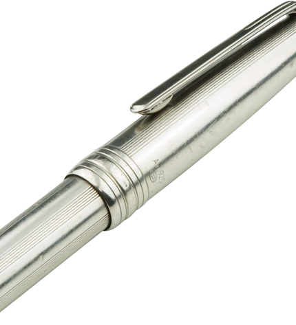 Montblanc Meisterstück Solitaire Pure Silver Kugelschreiber No.164 Classique
