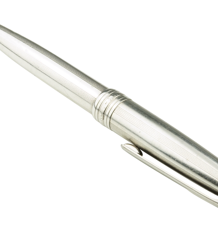 Montblanc Meisterstück Solitaire Pure Silver Kugelschreiber No.164 Classique
