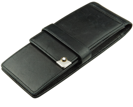 Montblanc Meisterstück Platinum Line 3er Lederetui Schwarz - meisterstück-shop.de
