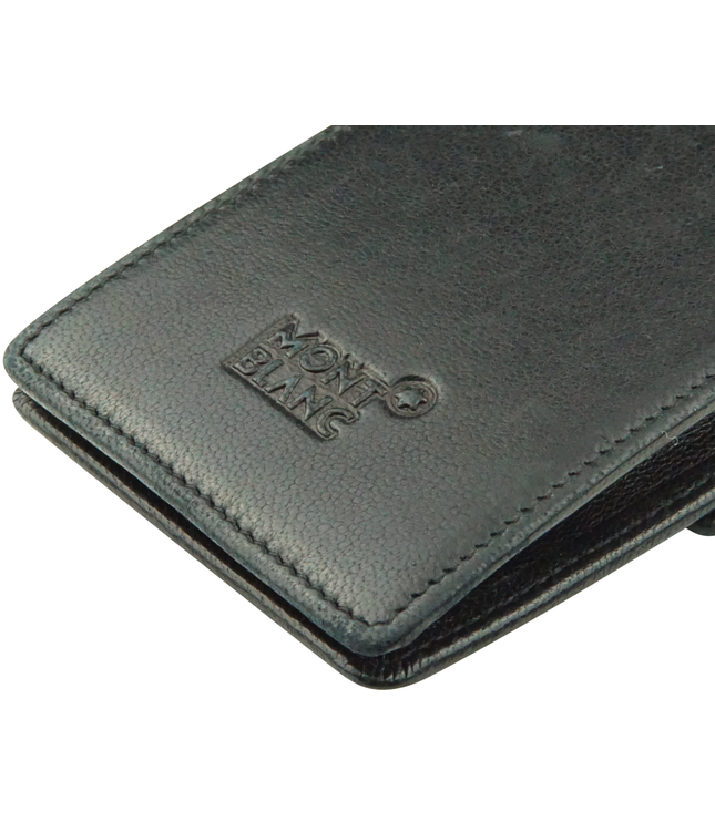 Montblanc Meisterstück Platinum Line 3er Lederetui Schwarz