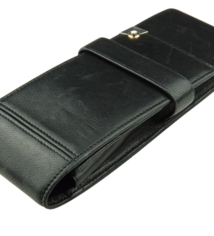 Montblanc Meisterstück Platinum Line 3er Lederetui Schwarz