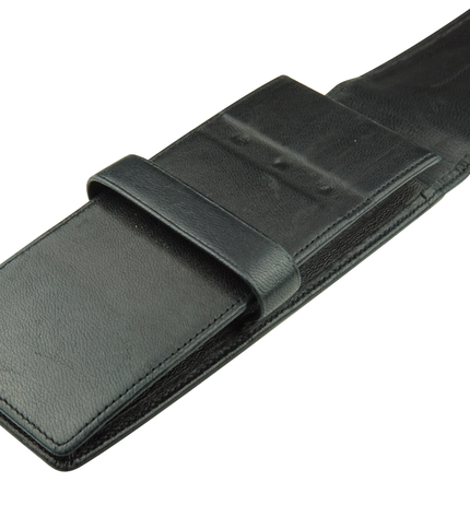 Montblanc Meisterstück Platinum Line 3er Lederetui Schwarz