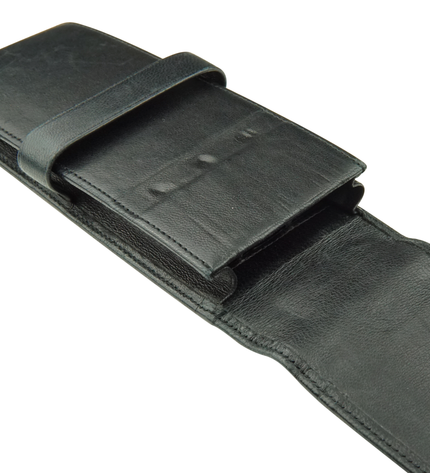 Montblanc Meisterstück Platinum Line 3er Lederetui Schwarz
