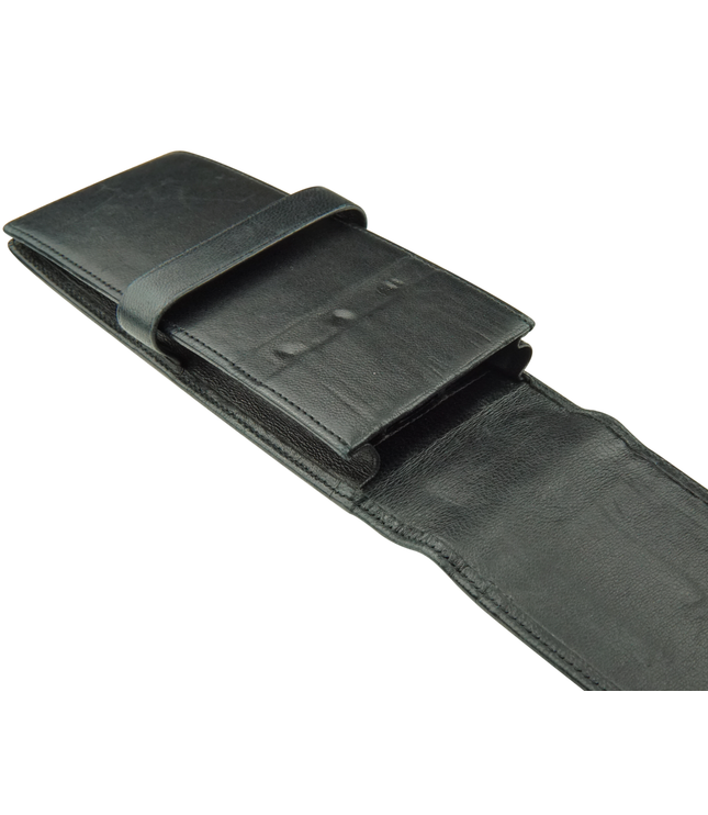 Montblanc Meisterstück Platinum Line 3er Lederetui Schwarz