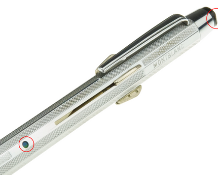 Montblanc 4-Farben Kugelschreiber Nr.50 Edelstahl - meisterstück-shop.de