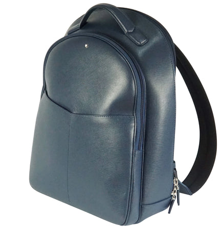Montblanc Sartorial Rucksack Small Navy Blau