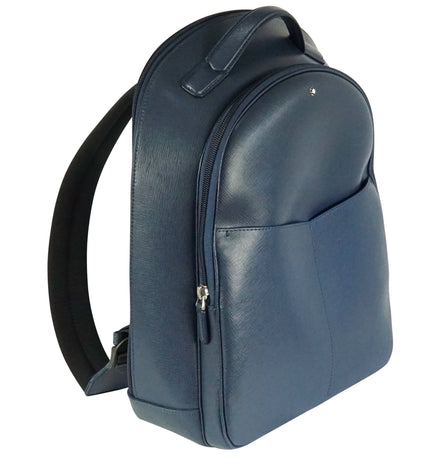 Montblanc Sartorial Rucksack Small Navy Blau