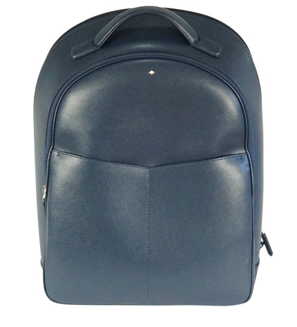 Montblanc Sartorial Rucksack Small Navy Blau