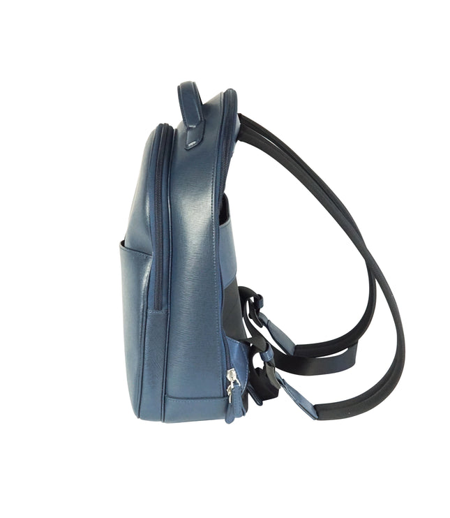 Montblanc Sartorial Rucksack Small Navy Blau