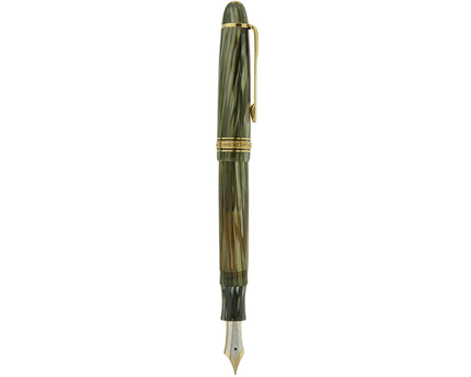 Montblanc Meisterstück Füller No.146G LeGrand Grün Gestreift - Vintage Zelluloid