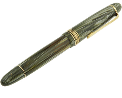 Montblanc Meisterstück Füller No.146G LeGrand Grün Gestreift - Vintage Zelluloid