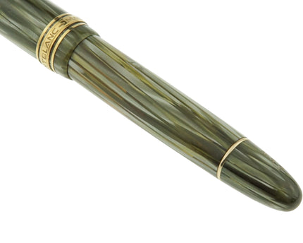 Montblanc Meisterstück Füller No.146G LeGrand Grün Gestreift - Vintage Zelluloid