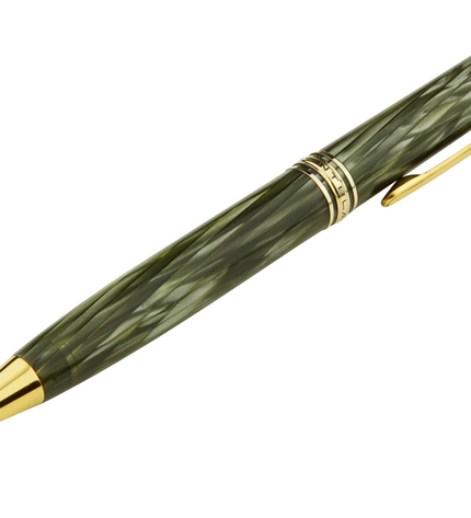 Montblanc PIX Bleistift Nr.172 Grün Gestreift - Vintage Zelluloid