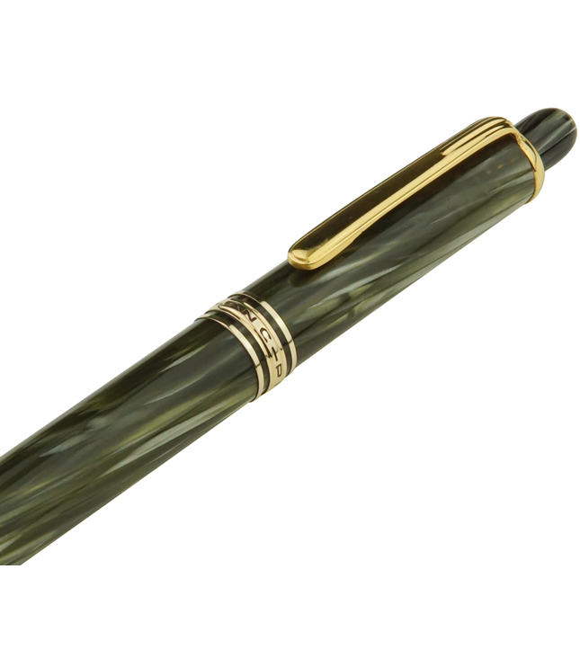 Montblanc PIX Bleistift Nr.172 Grün Gestreift - Vintage Zelluloid