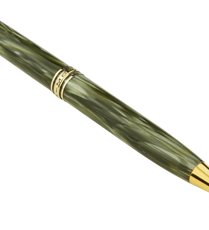 Montblanc PIX Bleistift Nr.172 Grün Gestreift - Vintage Zelluloid