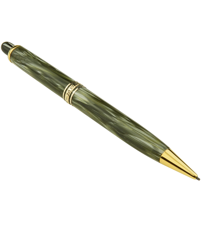 Montblanc PIX Bleistift Nr.172 Grün Gestreift - Vintage Zelluloid