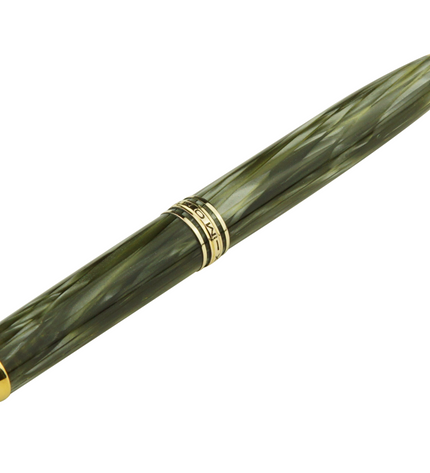 Montblanc PIX Bleistift Nr.172 Grün Gestreift - Vintage Zelluloid