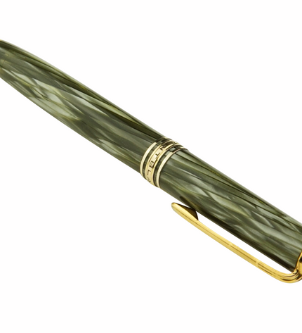 Montblanc PIX Bleistift Nr.172 Grün Gestreift - Vintage Zelluloid