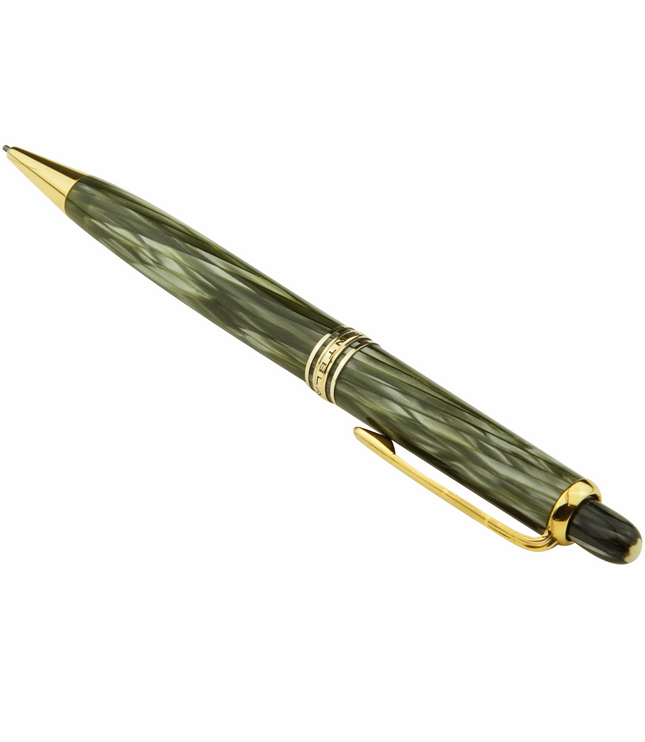 Montblanc PIX Bleistift Nr.172 Grün Gestreift - Vintage Zelluloid
