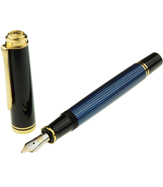 Pelikan Souverän M600 Füller Blau Gestreift