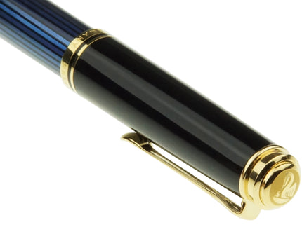 Pelikan Souverän M600 Füller Blau Gestreift