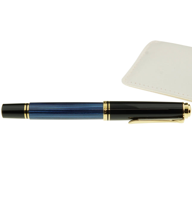 Pelikan Souverän M600 Füller Blau Gestreift
