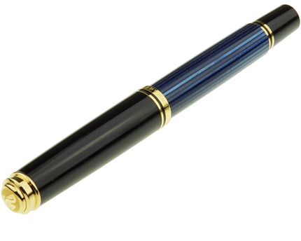 Pelikan Souverän M600 Füller Blau Gestreift