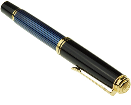 Pelikan Souverän M600 Füller Blau Gestreift
