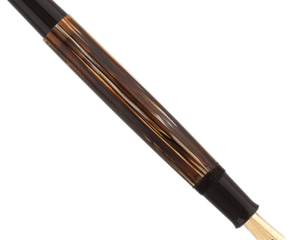 Pelikan 400 Füller Vintage Schildpattbraun Gestreift