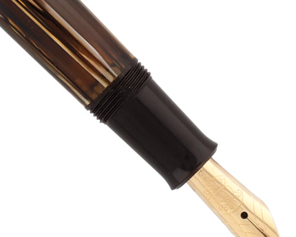 Pelikan 400 Füller Vintage Schildpattbraun Gestreift