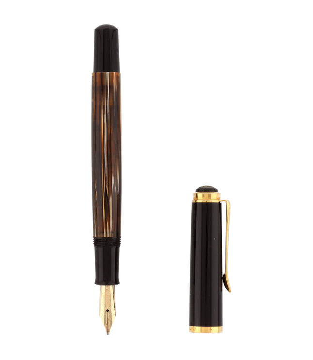 Pelikan 400 Füller Vintage Schildpattbraun Gestreift