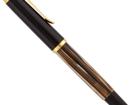 Pelikan 400 Füller Vintage Schildpattbraun Gestreift