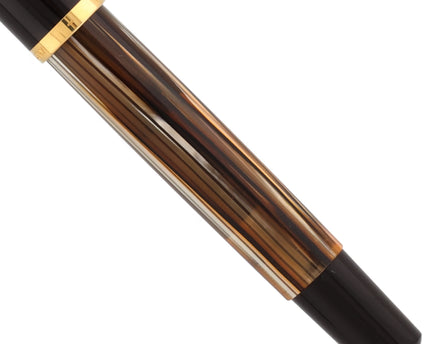 Pelikan 400 Füller Vintage Schildpattbraun Gestreift