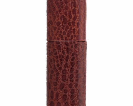 Montblanc Meisterstück Florence 3er Lederetui Mahagoni Kroko
