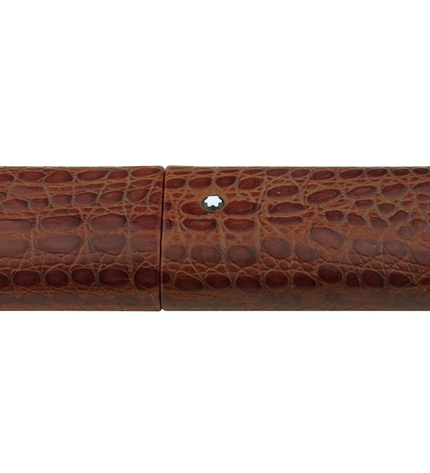 Montblanc Meisterstück Florence 3er Lederetui Mahagoni Kroko