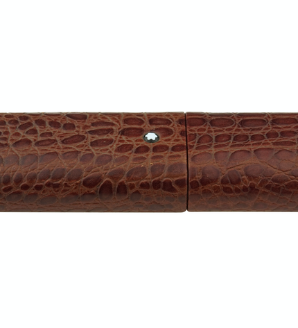 Montblanc Meisterstück Florence 3er Lederetui Mahagoni Kroko