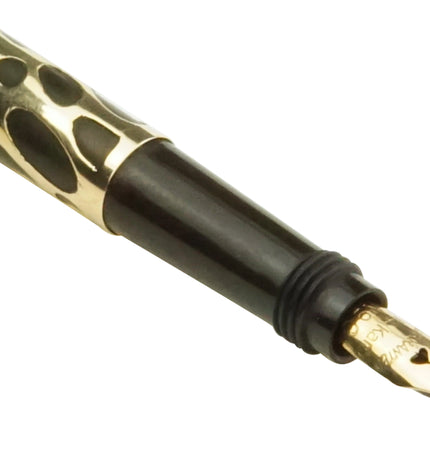 Montblanc Safety Pen No.00 ,,Tear Drop'' - Vintage Gold