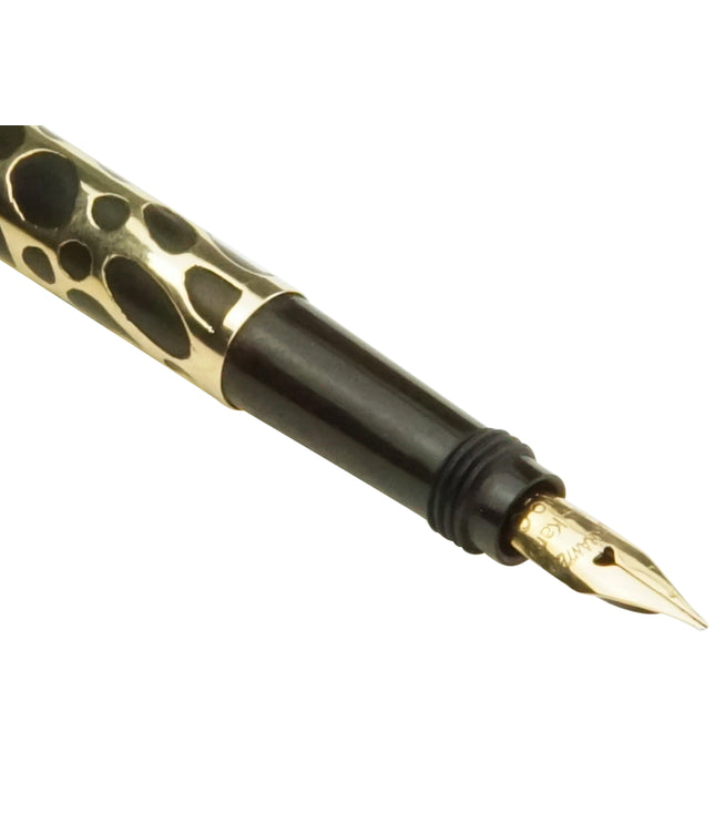 Montblanc Safety Pen No.00 ,,Tear Drop'' - Vintage Gold
