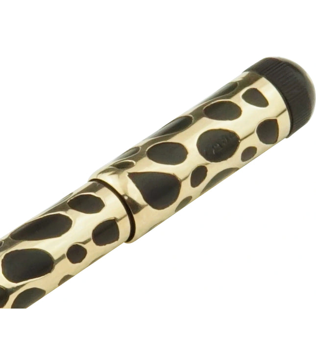 Montblanc Safety Pen No.00 ,,Tear Drop'' - Vintage Gold