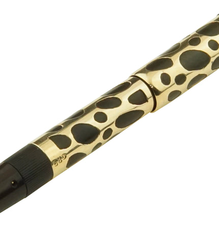 Montblanc Safety Pen No.00 ,,Tear Drop'' - Vintage Gold