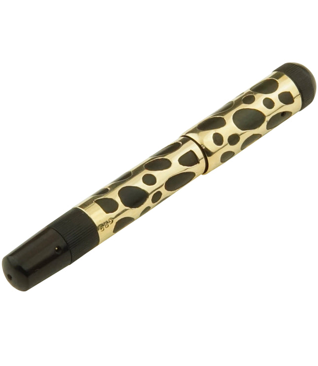 Montblanc Safety Pen No.00 ,,Tear Drop'' - Vintage Gold