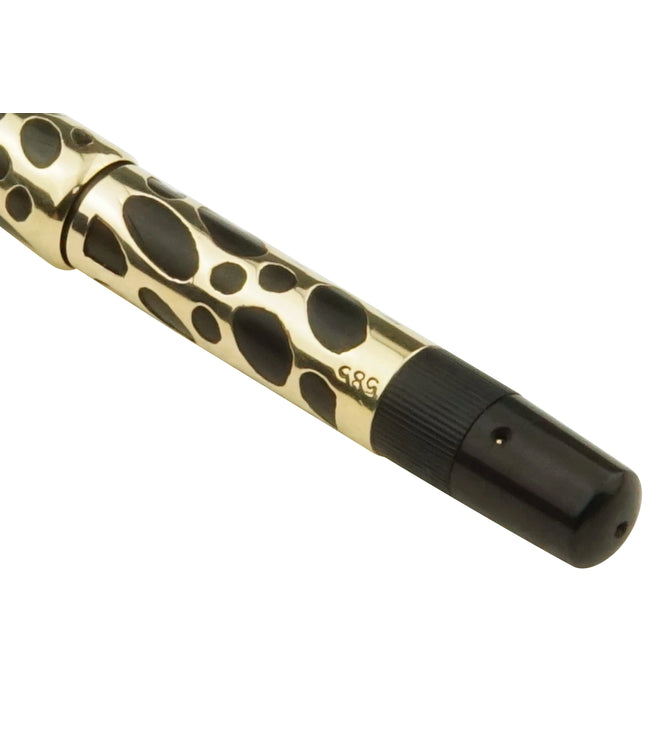 Montblanc Safety Pen No.00 ,,Tear Drop'' - Vintage Gold