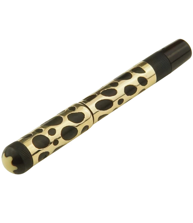 Montblanc Safety Pen No.00 ,,Tear Drop'' - Vintage Gold