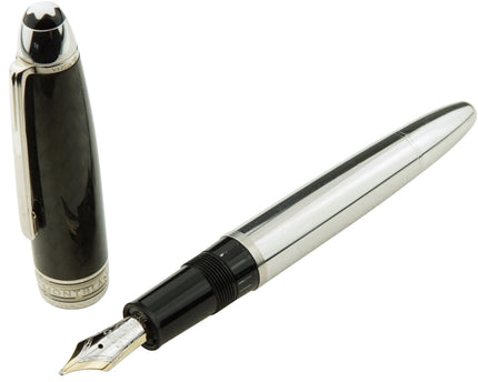 Montblanc Meisterstück Solitaire Carbon Steel Füller No.146 LeGrand - meisterstück-shop.de