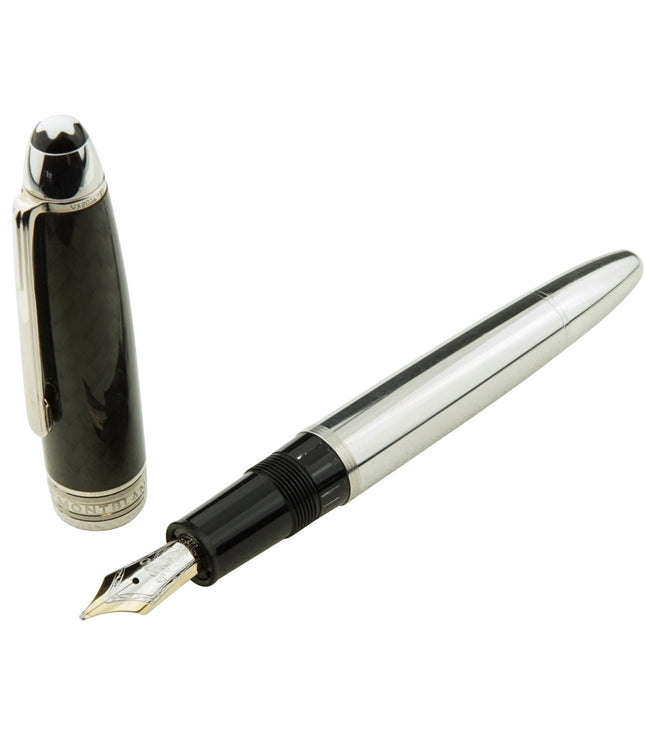 Montblanc Meisterstück Solitaire Carbon Steel Füller No.146 LeGrand
