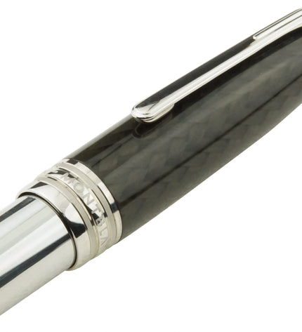 Montblanc Meisterstück Solitaire Carbon Steel Füller No.146 LeGrand